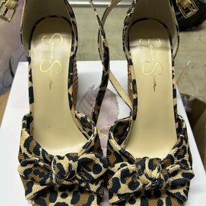 Jessica Simpson Leopard Print Women's Shoes